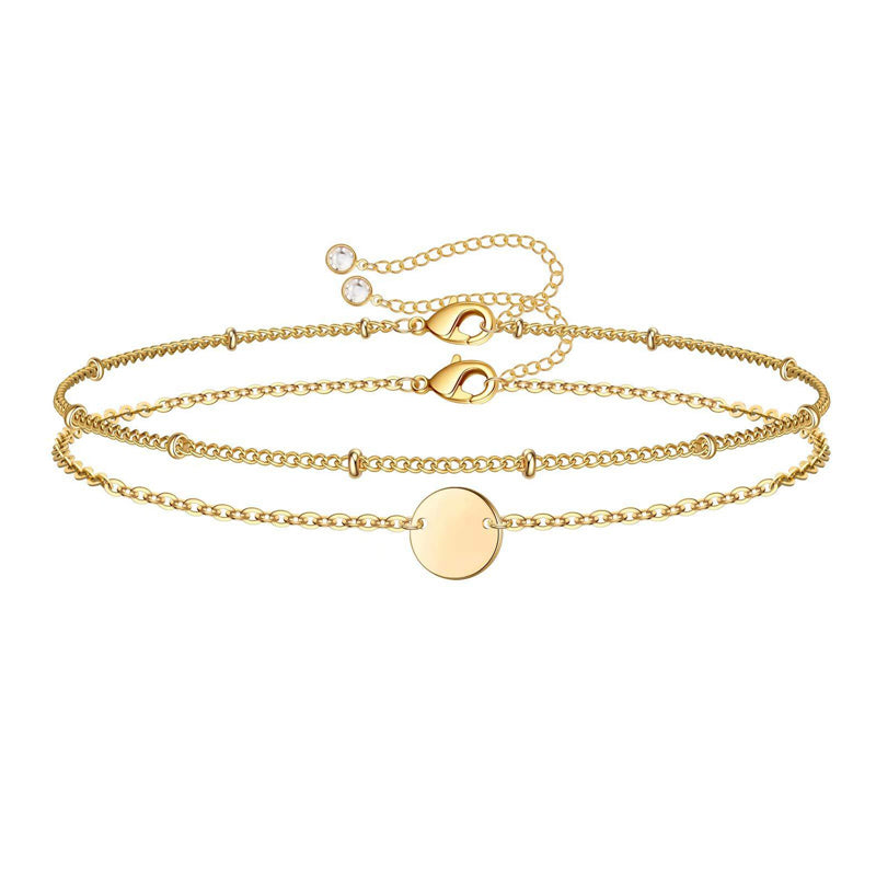 Lottie — Coin Layered Bracelet