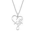 Esme — Heart Pendant Necklace