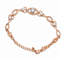 Phoebe — Halo CZ Link Bracelet