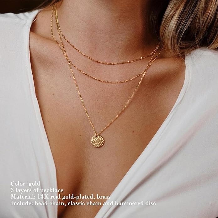 Arabella — Coin Layered Necklace