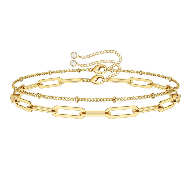Sloane — Layered Chain Bracelet