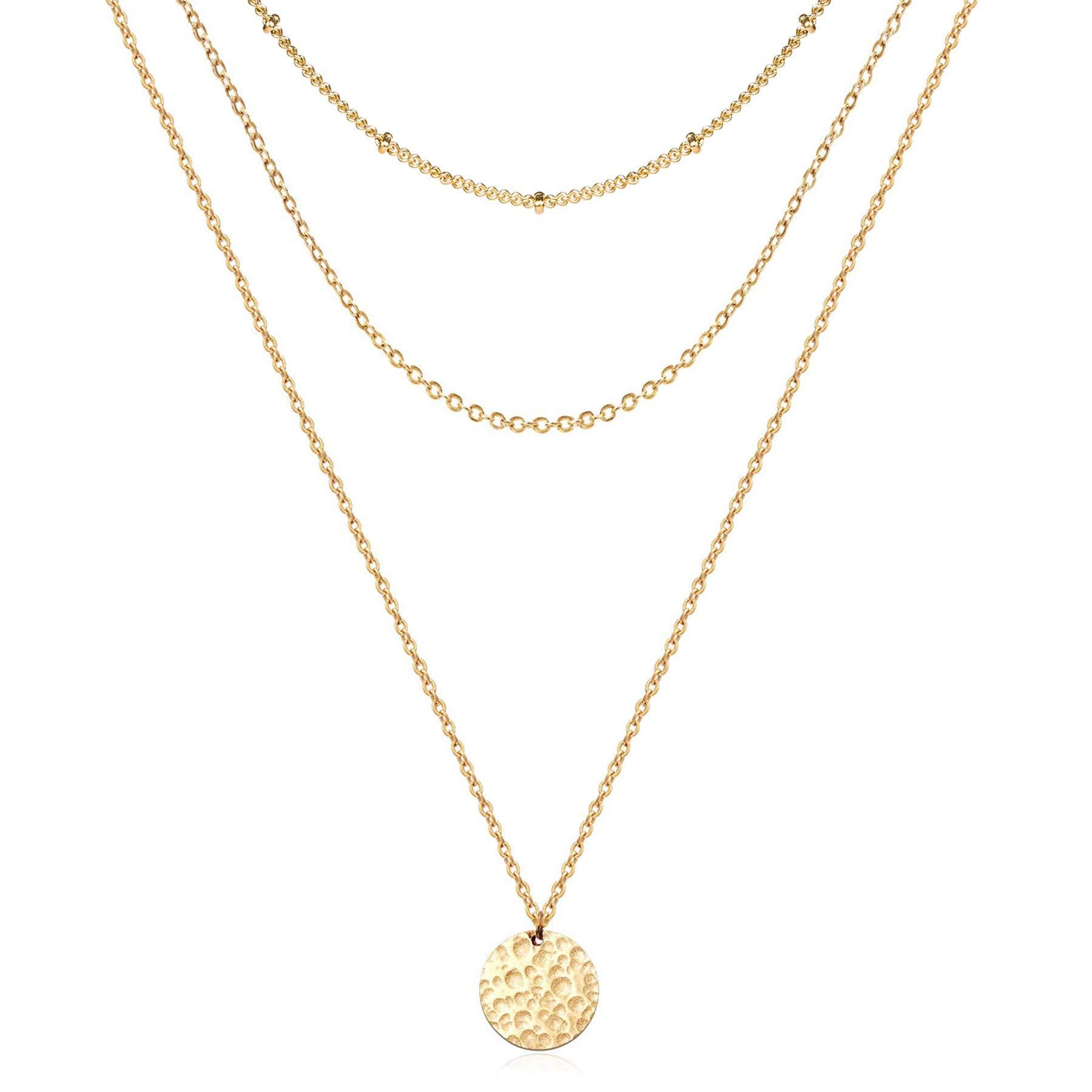 Arabella — Coin Layered Necklace