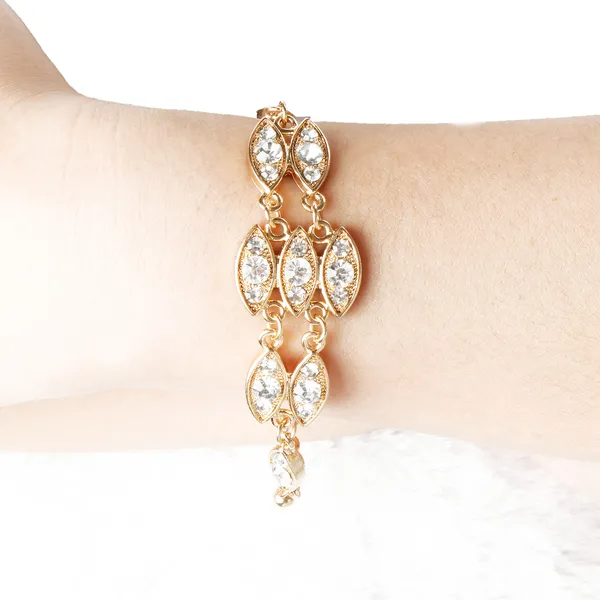 Lucinda — Crystal Tennis Bracelet