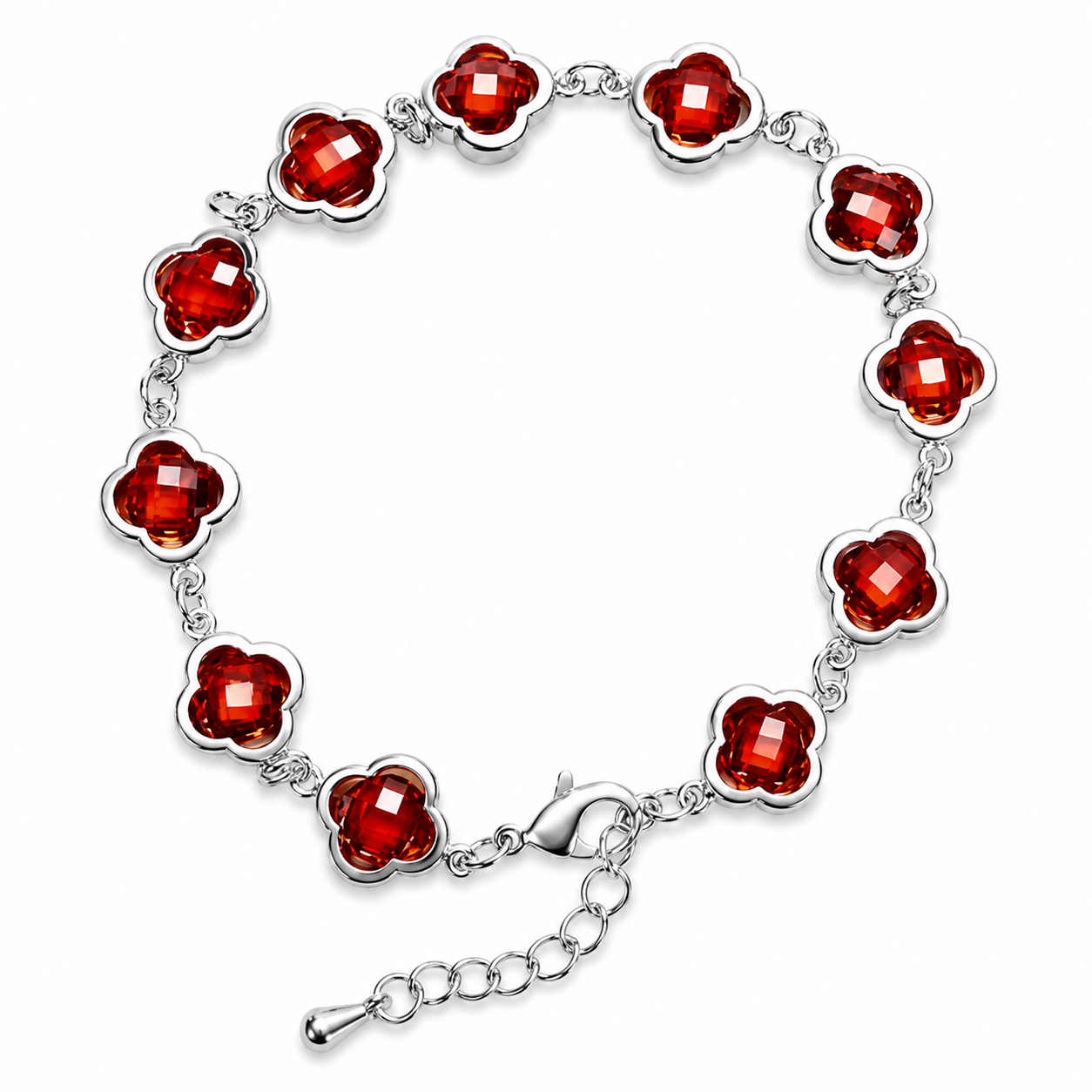 Noelle — Clover CZ Bracelet