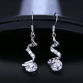 Delphine — CZ Threader Earrings