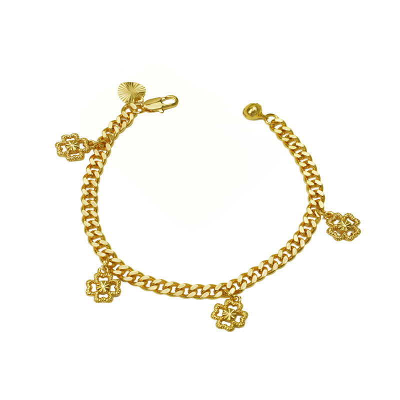 Maude — Clover Chain Bracelet