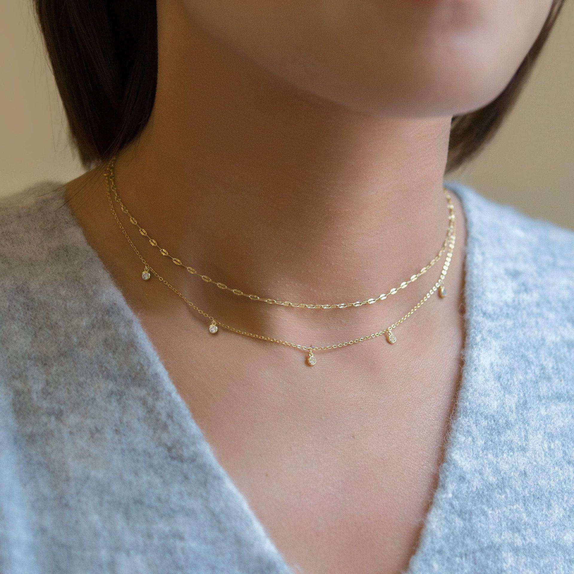 Maren — Teardrop Pendant Necklace