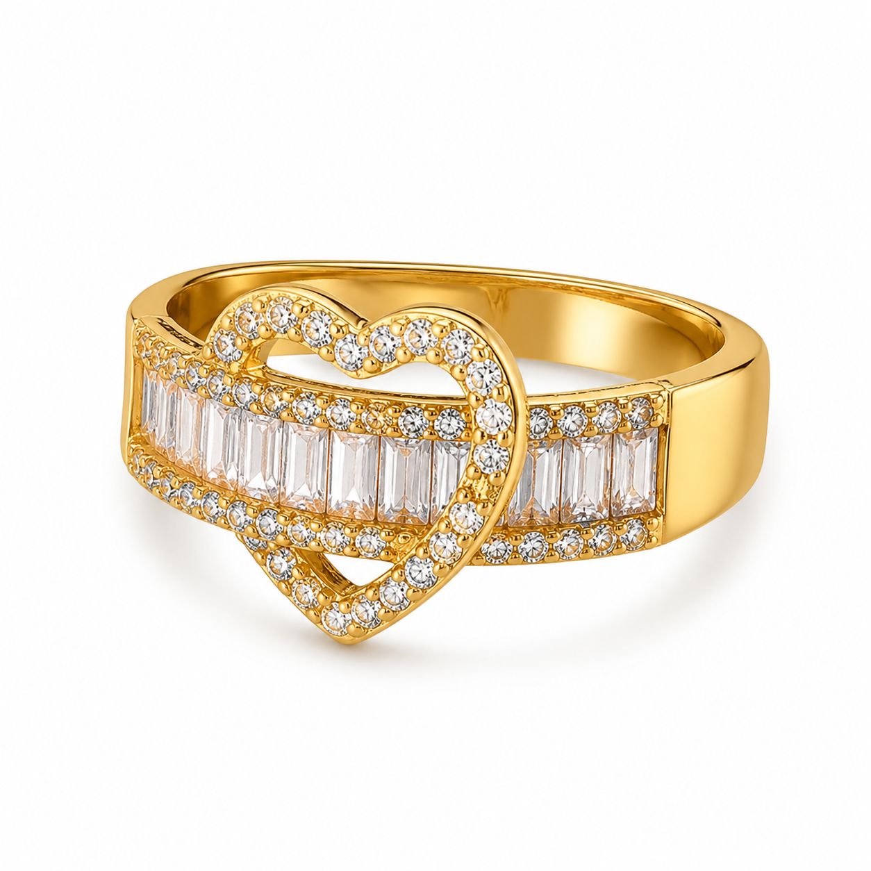 Yara — Heart CZ Ring