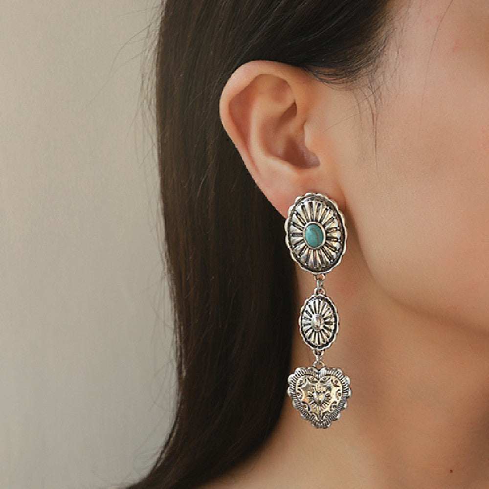 Frances — Beaded Twin Earrings